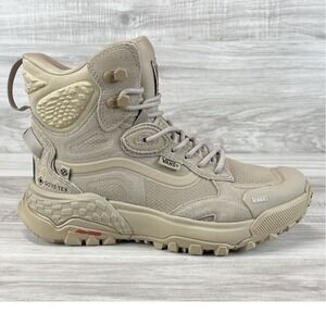 Vans MTE Crestline Gore-Tex Shoes Hiking Boots Khaki Brown Tactical Mens Size 7